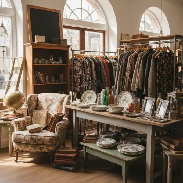 intérieur d'un dépot vente