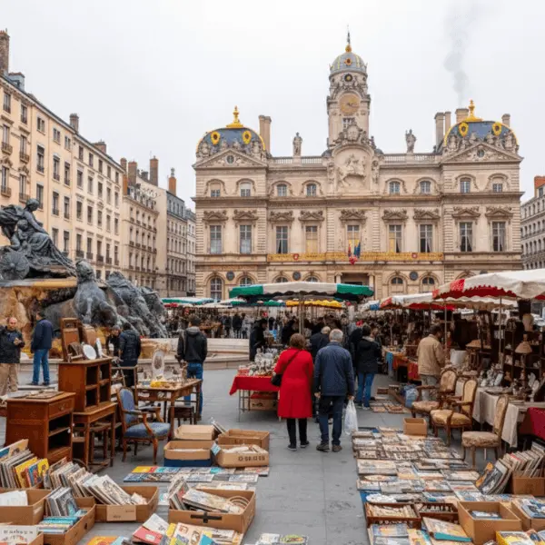 brocante à Lyon