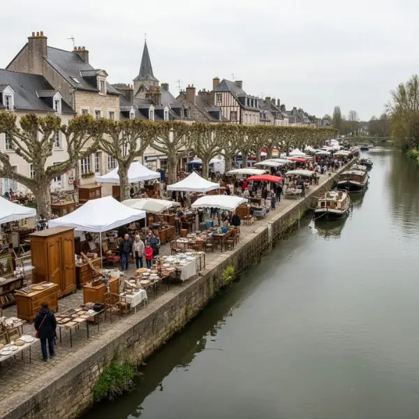 brocante à Conflans Sainte Honorine