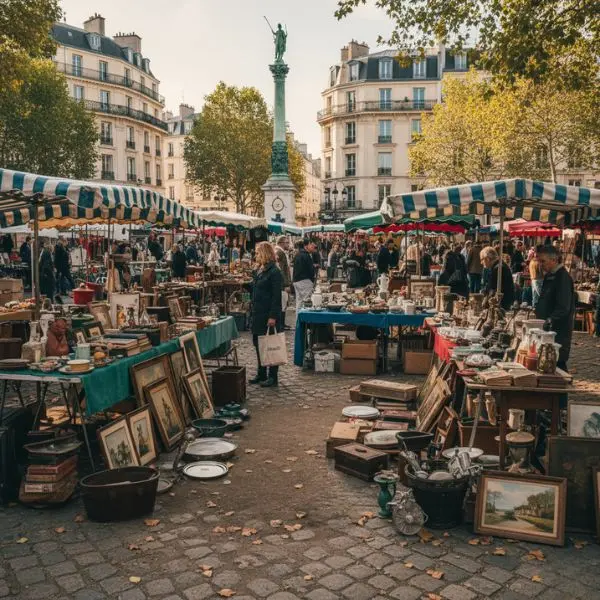 brocante à Montreuil