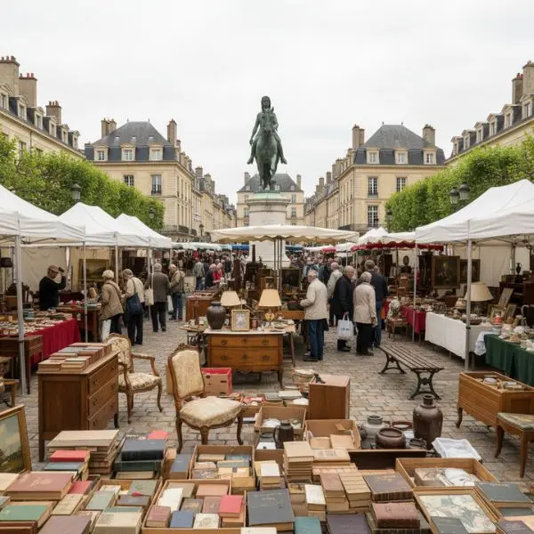 brocante Place Orléans