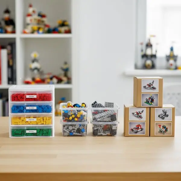 lego rangés par catégorie