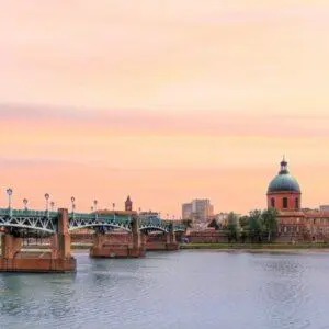 photo de toulouse, pont et monument