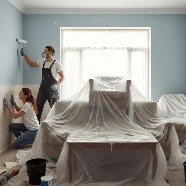 travaux maison encombrée