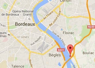 Plan d’accès à Annexx Floirac