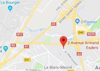 Plan d’accès à Annexx Le Blanc-Mesnil