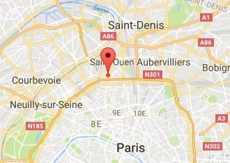 Plan d’accès à Annexx Saint-Ouen