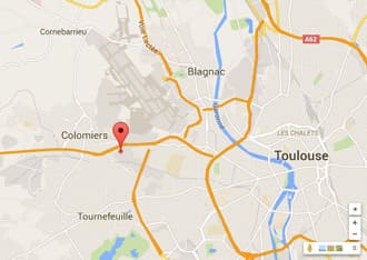 Plan d’accès à Annexx Colomiers